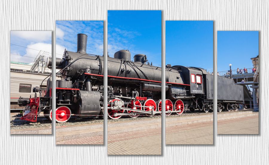 Арт. МК0142 Старый локомотив — Модная Картина